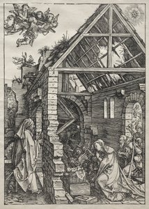 Vie de la Vierge : La Nativité - Albrecht Dürer