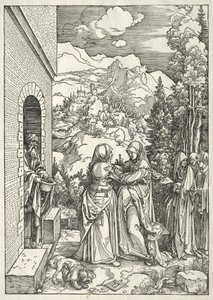 Vie de la Vierge : La Visitation, 1504-1505 - Albrecht Dürer