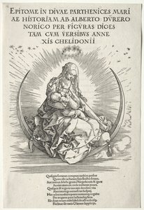 Vie de la Vierge : Page de titre