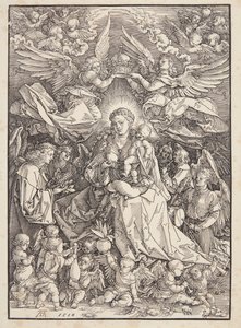 Madonna Reine des anges - Albrecht Dürer