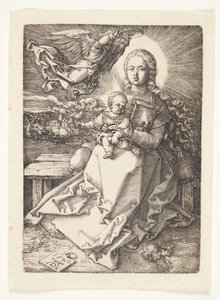 Madonna couronnée par un ange