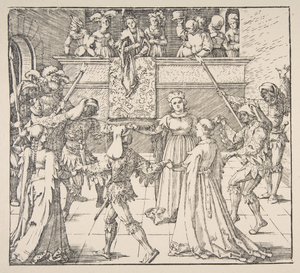 Danse de mascarade avec des torches, 1922 - Albrecht Dürer