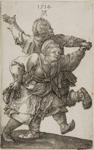 Couple de paysans dansant - Albrecht Dürer