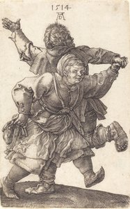 Couple de paysans dansant, 1514