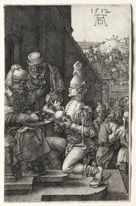 Pilate se lavant les mains, 1512 - Albrecht Dürer