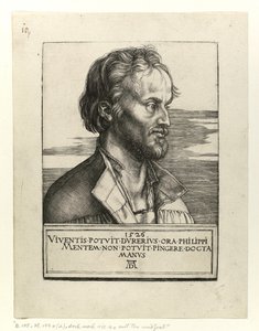 Portrait de Philipp Melanchton, 1526