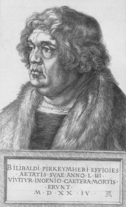 Portrait de Pirkheimer, 1524
