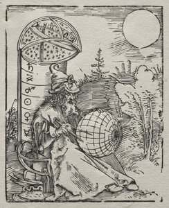 Ptolémée avec le globe céleste, 1504 - Albrecht Dürer