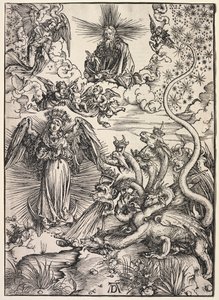 Révélation de Saint Jean : La Femme vêtue de soleil, 1511