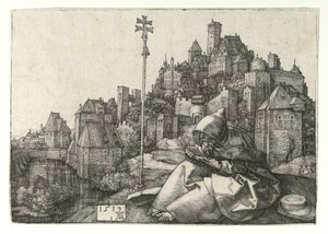 Saint Antoine lisant, 1519 - Albrecht Dürer