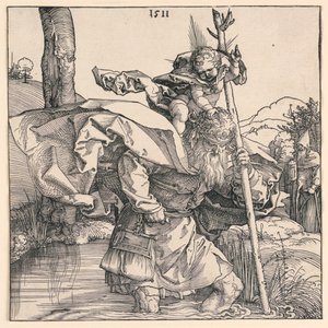 Saint Christophe - Albrecht Dürer