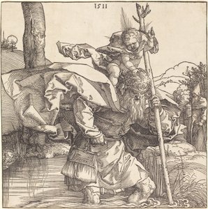 Saint Christophe - Albrecht Dürer