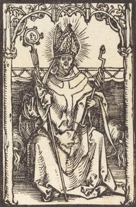 Saint Érasme, vers 1500 - Albrecht Dürer