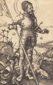 Saint Georges debout, vers 1507-1508 - Albrecht Dürer