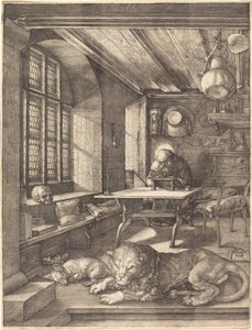 Saint Jérôme dans son étude - Albrecht Dürer