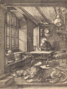 Saint Jérôme dans son étude, 1514 - Albrecht Dürer
