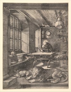 Saint Jérôme dans son étude - Albrecht Dürer