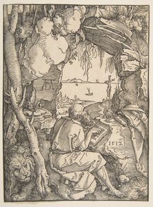 Saint Jérôme dans une grotte, 1512