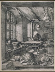 Saint Jérôme dans son cabinet de travail