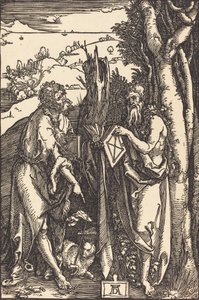Saint Jean-Baptiste et Saint Onuphre, vers 1504