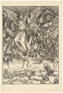 Saint Michel combattant le dragon