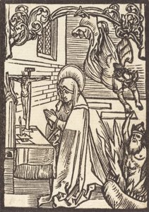 Sainte Odile, vers 1500