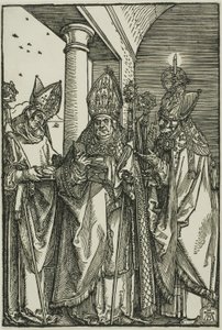 Saints Nicolas, Ulrich et Érasme - Albrecht Dürer