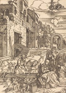 Séjour de la Sainte Famille en Égypte, c. 1504 - Albrecht Dürer
