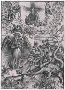 La Femme du Soleil et le dragon à sept têtes, IXe figure, feuille 11 de la série « L