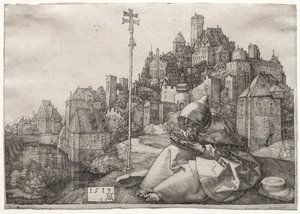 Saint Antoine Lisant - Albrecht Dürer