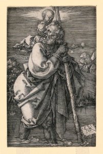 Saint Christophe - Albrecht Dürer