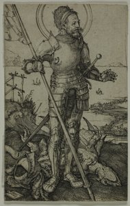 Saint Georges à pied