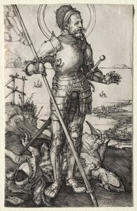 Saint Georges à pied, vers 1504-1505