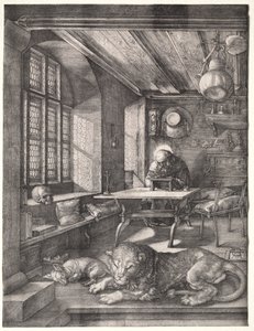 Saint Jérôme dans son étude - Albrecht Dürer
