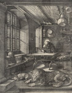 Saint Jérôme dans son étude - Albrecht Dürer