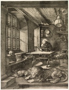 Saint Jérôme dans son étude - Albrecht Dürer