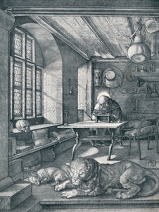 Saint Jérôme dans son étude, 1514 - Albrecht Dürer