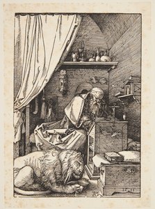Saint Jérôme dans sa cellule - Albrecht Dürer