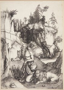 Saint Jérôme pénitent dans le désert