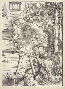 Saint Jean dévorant le livre - Albrecht Dürer