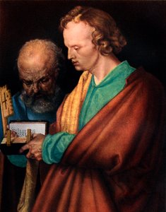 Saint Jean avec Saint Pierre, (détail), 1526, 1936