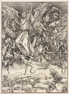 Saint Michel combattant le dragon