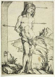 Saint Sébastien à la colonne