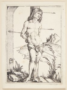 Saint Sébastien à la colonne