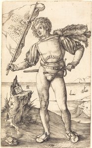 Porte-étendard - Albrecht Dürer