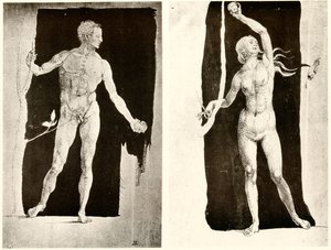 Études sur Adam et Ève - Albrecht Dürer