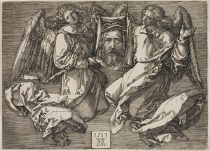 Le Suaire montré par deux anges - Albrecht Dürer