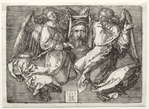 Le Suaire montré par deux anges - Albrecht Dürer