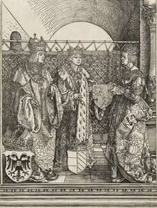 Les fiançailles de Philippe le Beau avec Jeanne de Castille, 1515