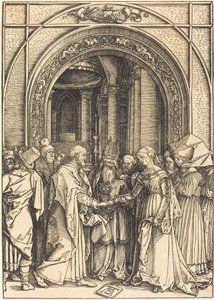 Les Fiançailles de la Vierge, vers 1504-1505